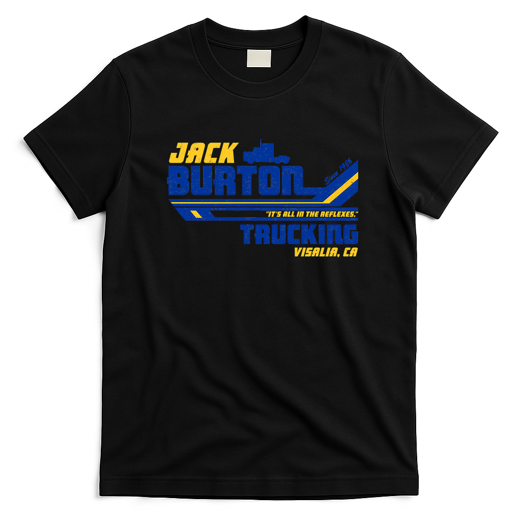 Jack Burton Trucking Old-School T-Shirt - Black