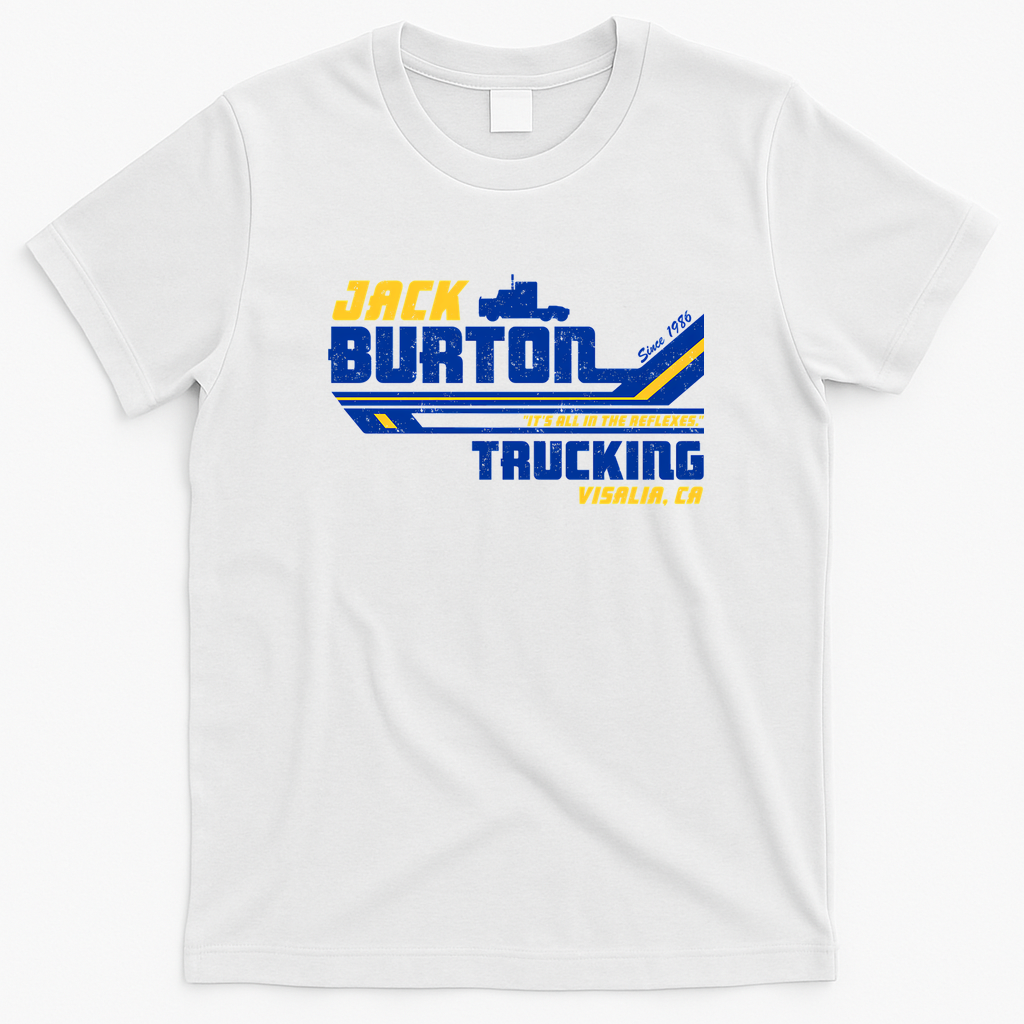 Jack Burton Trucking Old-School T-Shirt - White