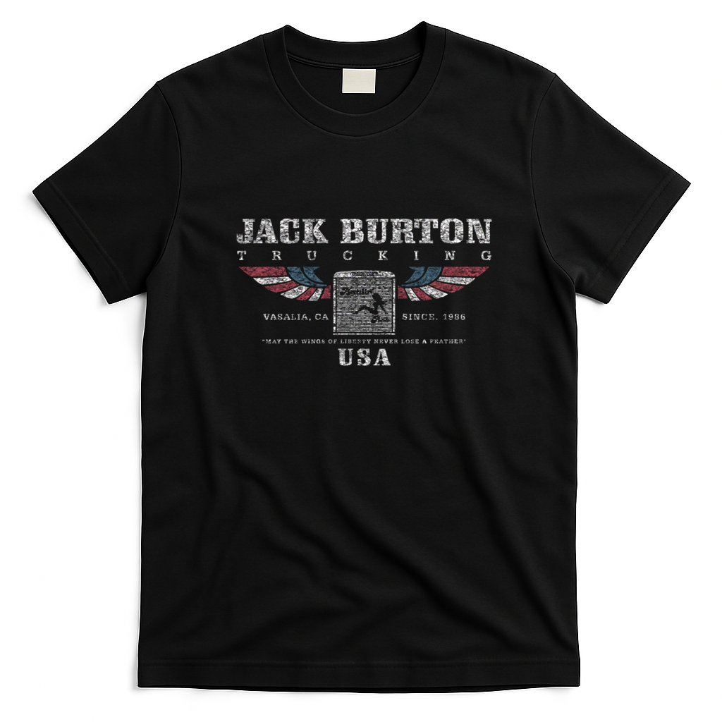 Jack Burton Trucking USA T-Shirt - Black