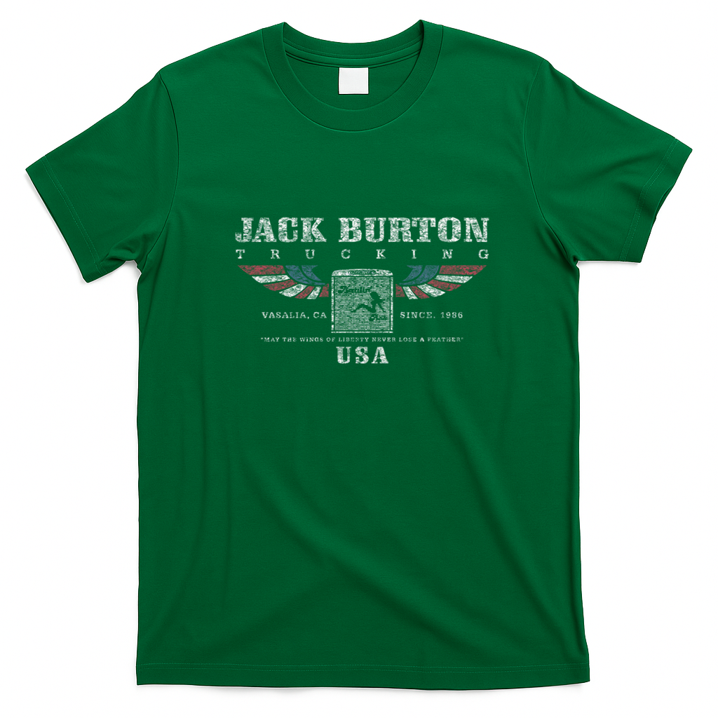 Jack Burton Trucking USA T-Shirt - Irish Green
