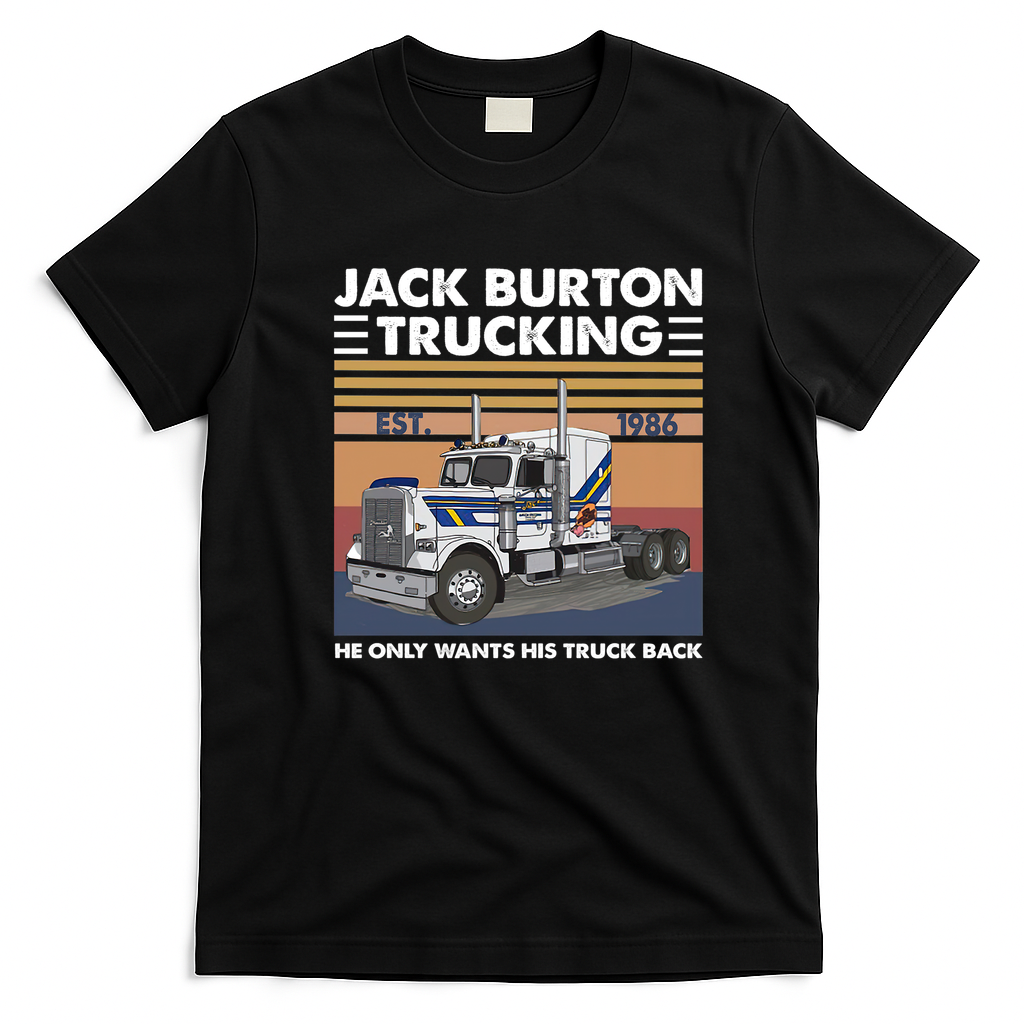 He Only Wants His Truck Back Vintage Tee - Black