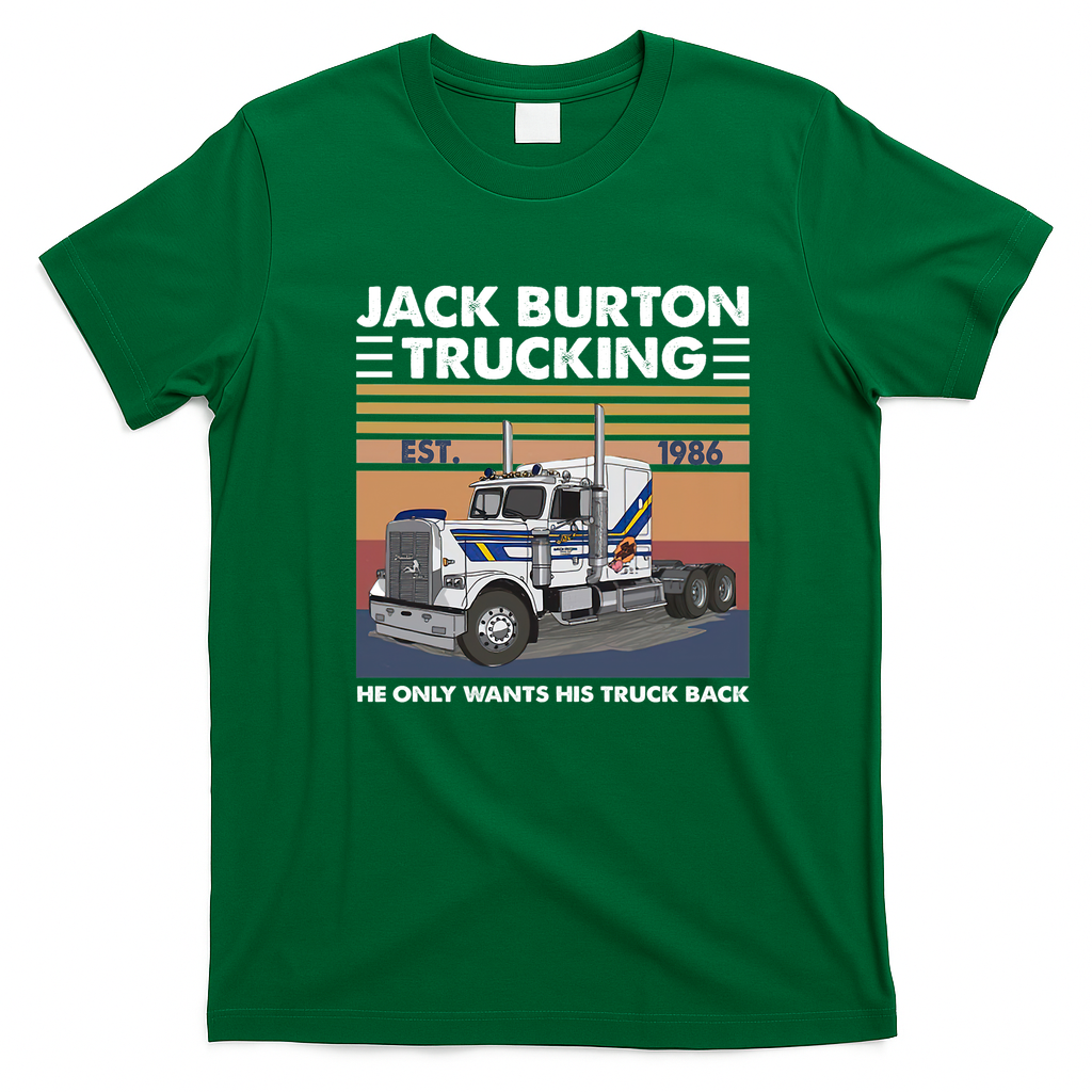 He Only Wants His Truck Back Vintage Tee - Irish Green