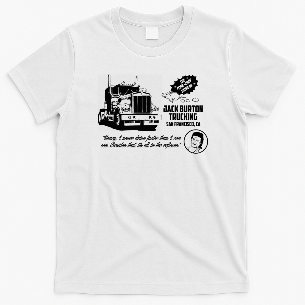 J. Burton Trucking Vintage Logo T-Shirt - White