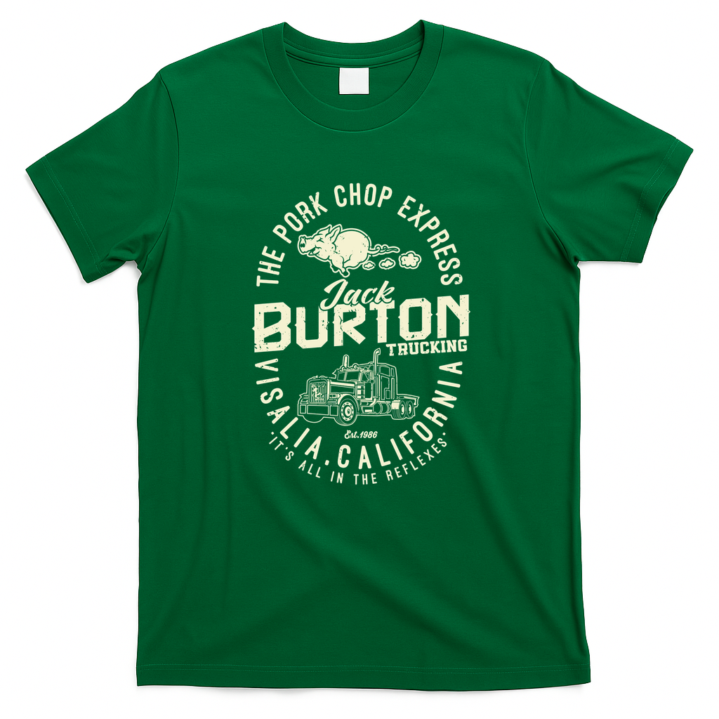 Jack Burton’s Trucking Vintage T-Shirt - Irish Green