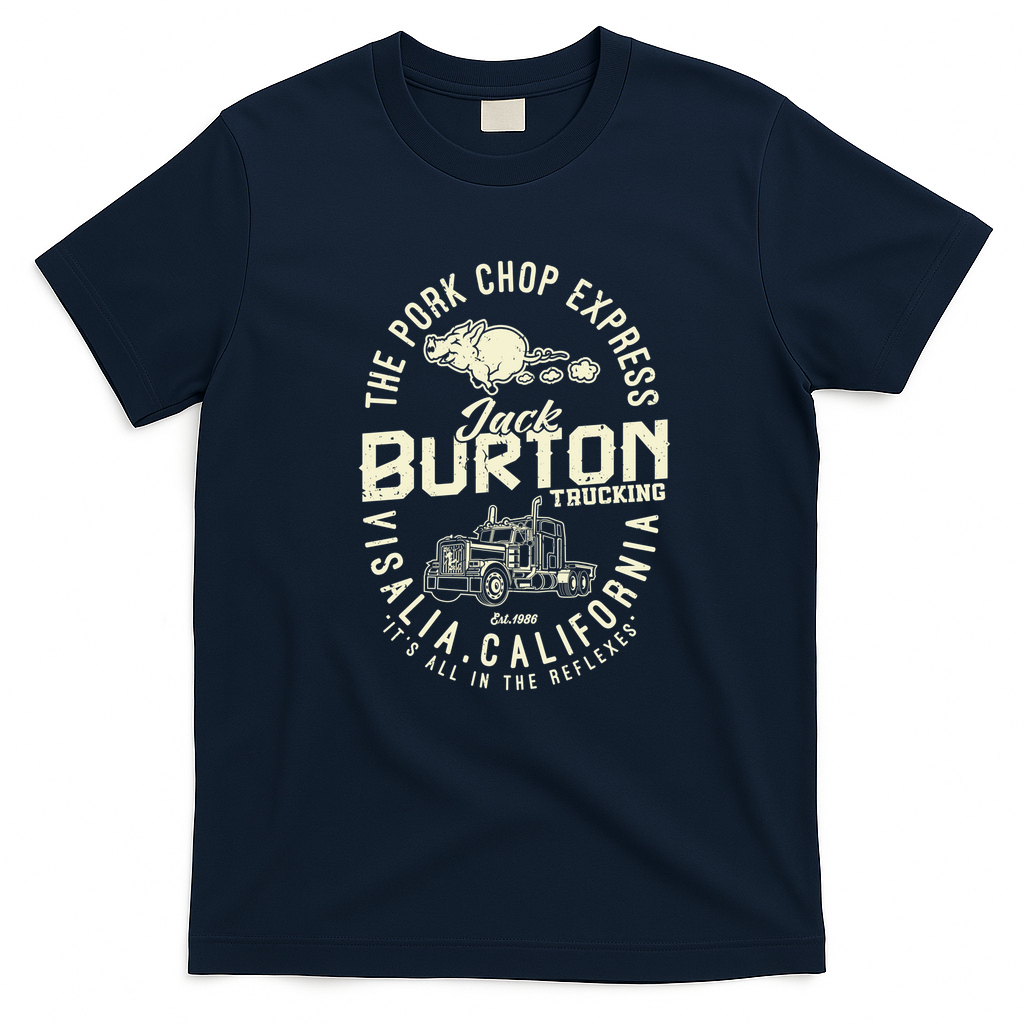 Jack Burton’s Trucking Vintage T-Shirt - Navy Blue