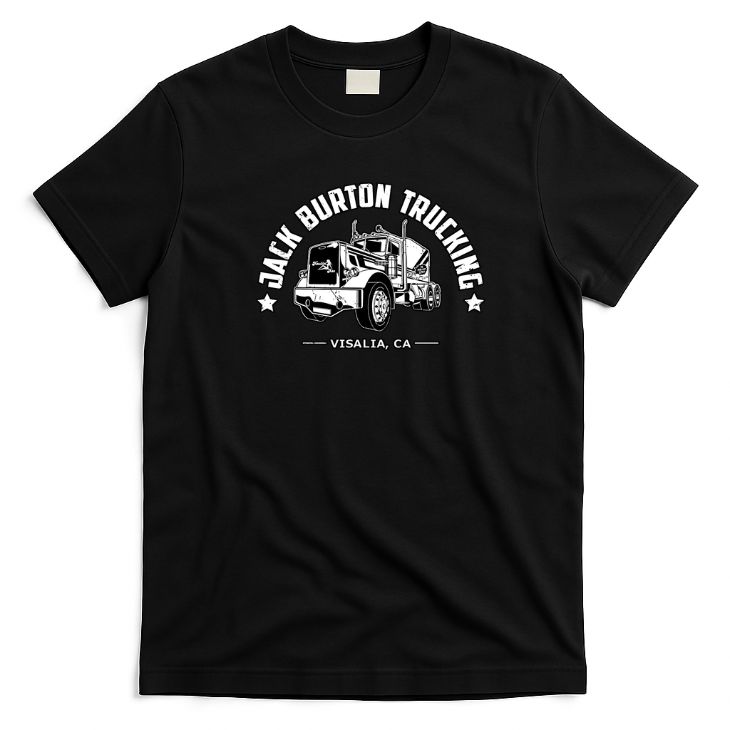 Jack Burton Trucking Light Graphic T-Shirt - Black