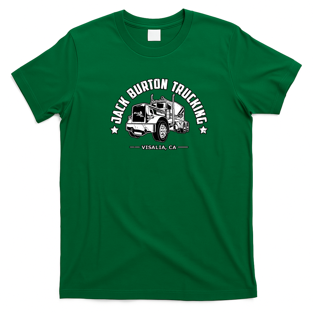 Jack Burton Trucking Light Graphic T-Shirt - Irish Green