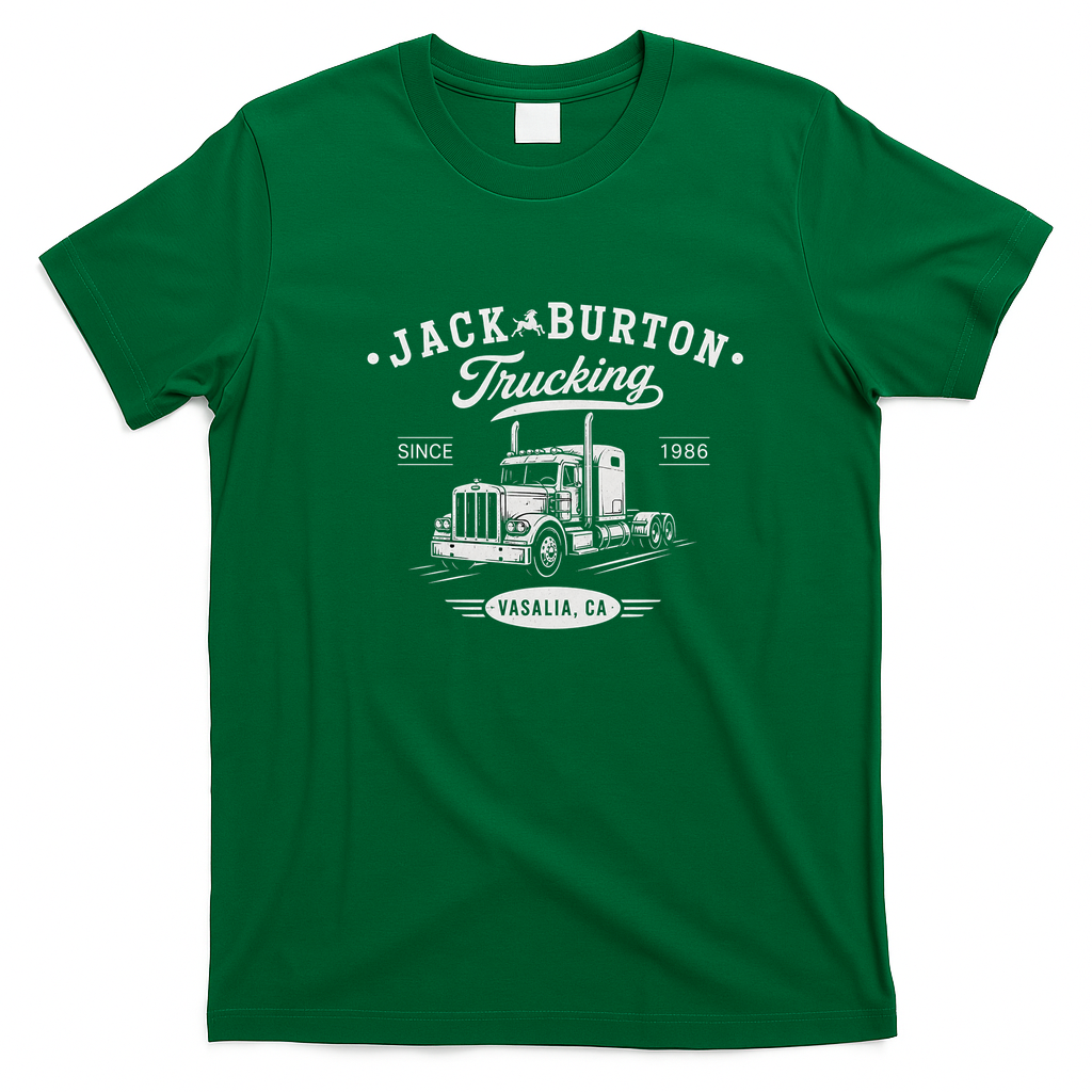 Jack Burton Trucking 1986 Retro T-Shirt - Irish Green