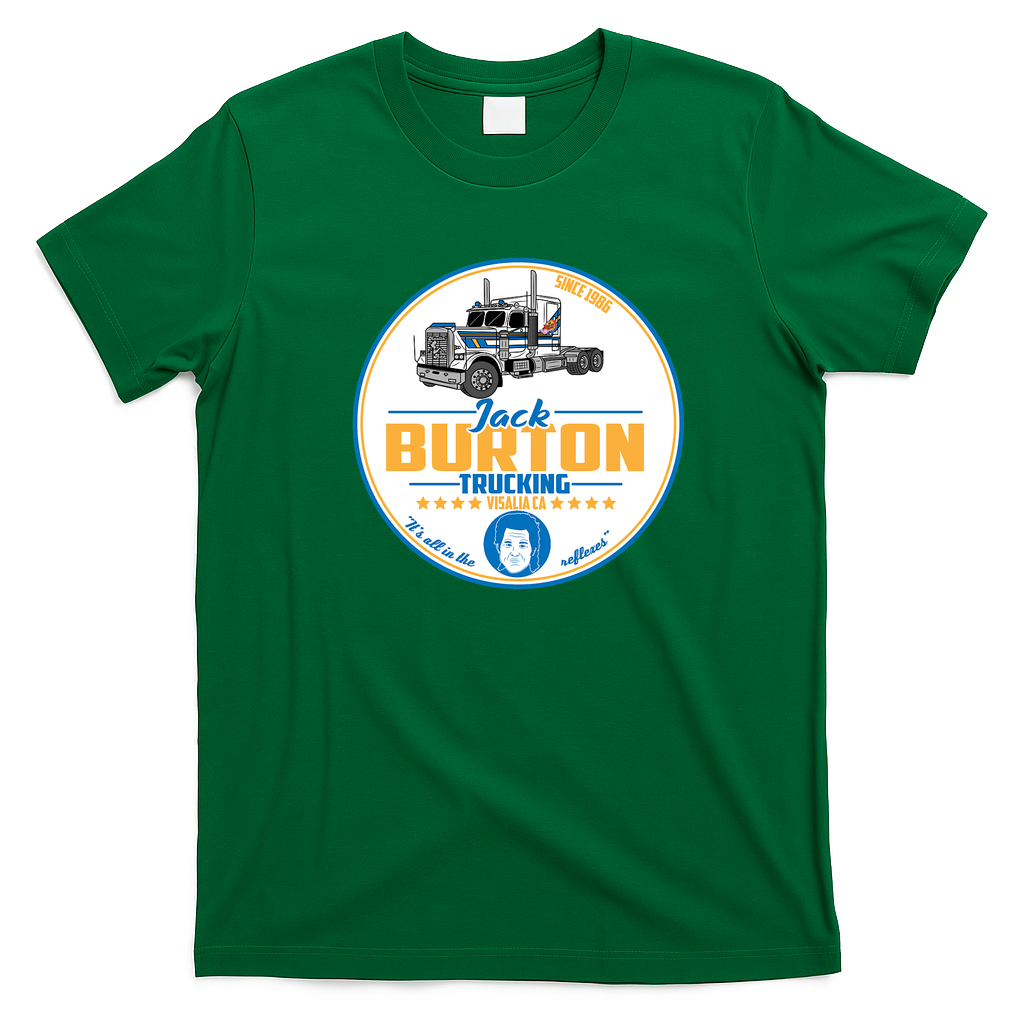 Jack Burton Trucking Classic Graphic Tee - Irish Green