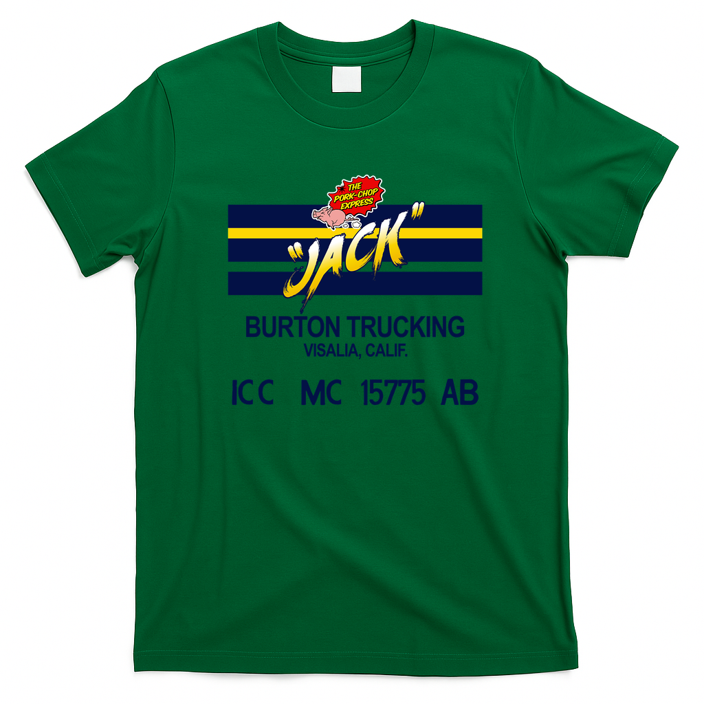 Jack Burton Trucking Big Trouble T-Shirt - Irish Green