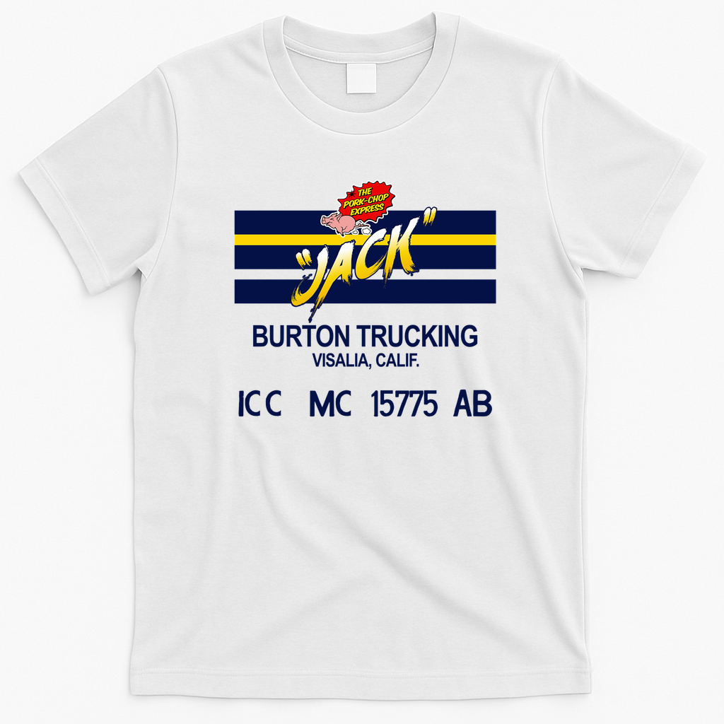 Jack Burton Trucking Big Trouble T-Shirt - White