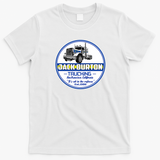J. Burton Trucking Retro Badge Tee - White