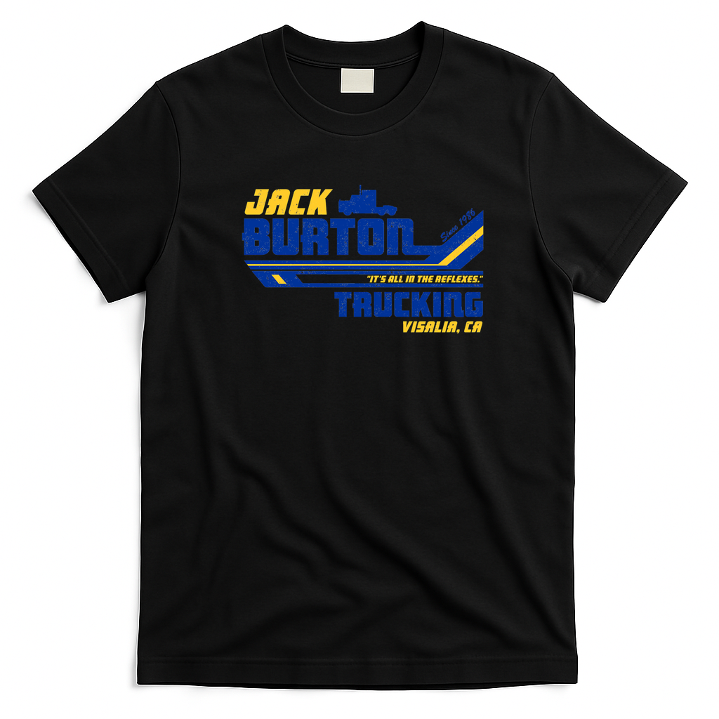 Jack Burton Trucking Heritage Graphic Tee - Black