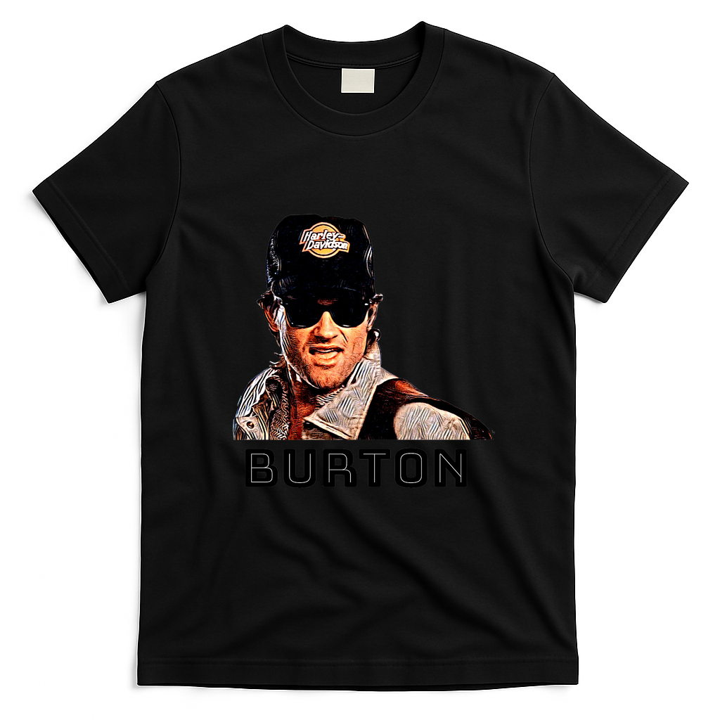 Jack Burton Vintage Portrait T-Shirt - Black
