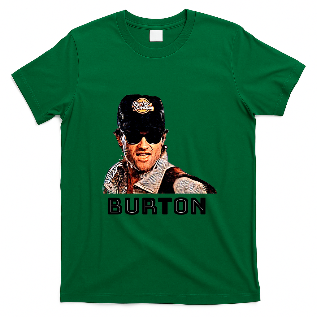 Jack Burton Vintage Portrait T-Shirt - Irish Green