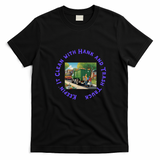 Keepin' It Clean with Hank and Trash Truck Graphic T-Shirt - Black