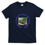 Keepin' It Clean with Hank and Trash Truck Graphic T-Shirt - Navy Blue