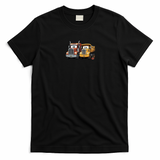 Kenny and Denny Retro Graphic Tee - Black