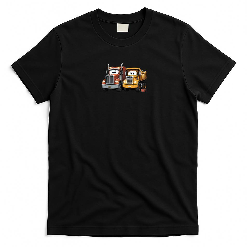 Kenny and Denny Retro Graphic Tee - Black