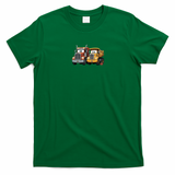 Kenny and Denny Retro Graphic Tee - Irish Green