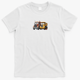Kenny and Denny Retro Graphic Tee - White