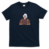 Karl Havoc Retro Graphic Tee - Navy Blue
