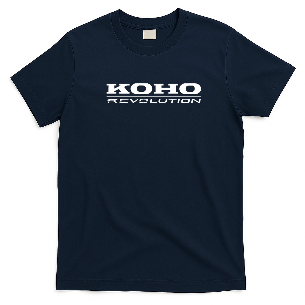 Koho Revolution Retro Hockey T-Shirt - Navy Blue