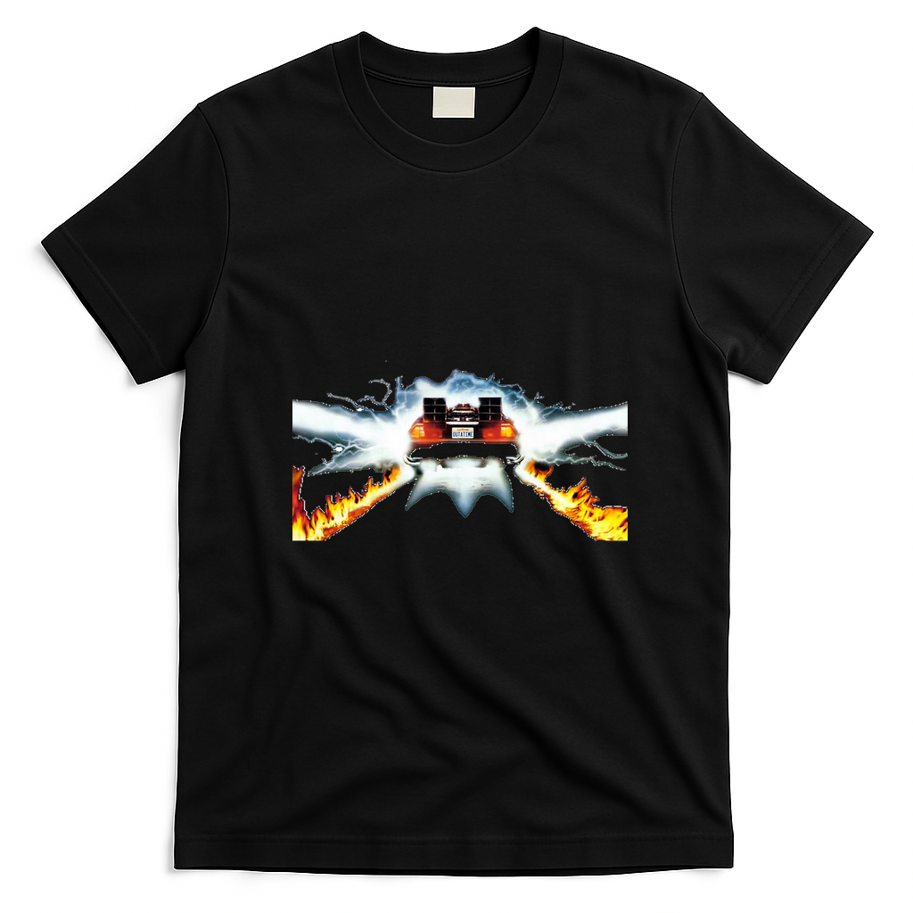 Knight Rider Retro Graphic Tee - Black
