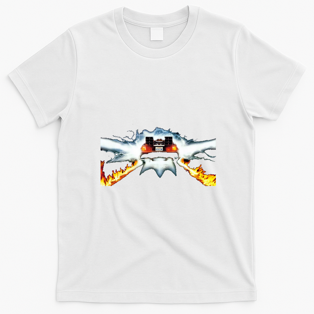 Knight Rider Retro Graphic Tee - White