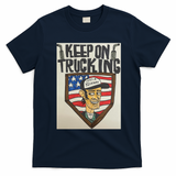 Keep On Trucking Classic Road Tee - Navy Blue