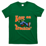 Keep On Truckin’ Iron-On Style T-Shirt - Irish Green