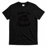 Keep On Truckin’ Road Life T-Shirt - Black