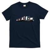 Kenworth T908 Truck Graphic Tee - Navy Blue