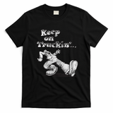 Keep On Truckin’ Classic Graphic Tee - Black