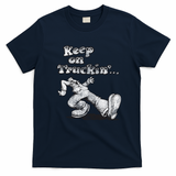 Keep On Truckin’ Classic Graphic Tee - Navy Blue