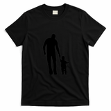 Like Father Like Son Retro Graphic Tee - Black