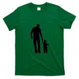 Like Father Like Son Retro Graphic Tee - Irish Green