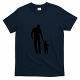 Like Father Like Son Retro Graphic Tee - Navy Blue
