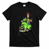 Lime Green Truck Graphic T-Shirt - Black