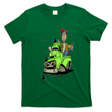 Lime Green Truck Graphic T-Shirt - Irish Green
