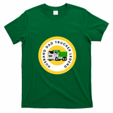 The Legend of the Trucker Husband and Father Graphic T-Shirt - Irish Green