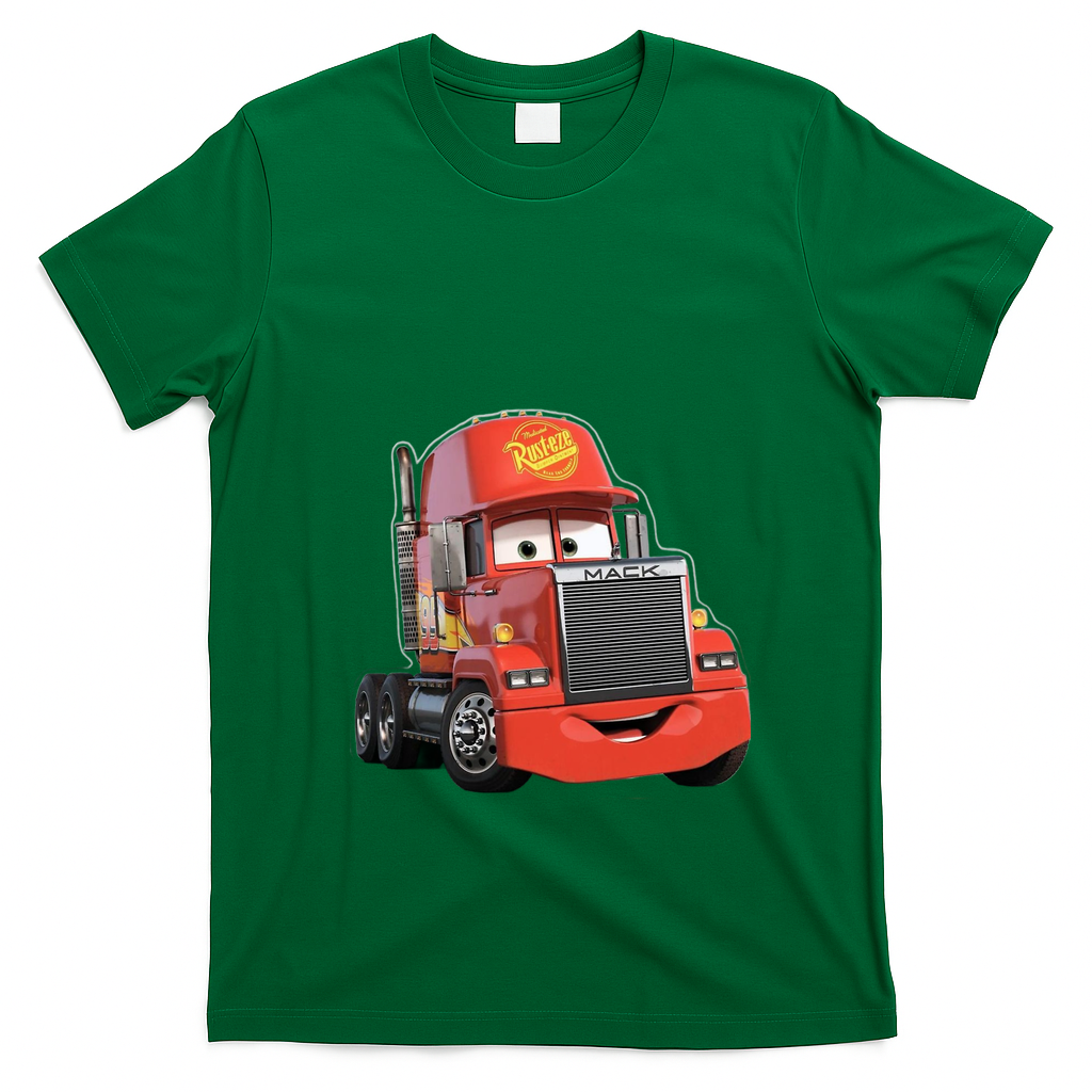 Mack Classic Truck Graphic T-Shirt - Irish Green