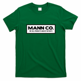 MANN CO Deep Machine Retro Graphic Tee - Irish Green