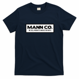 MANN CO Deep Machine Retro Graphic Tee - Navy Blue