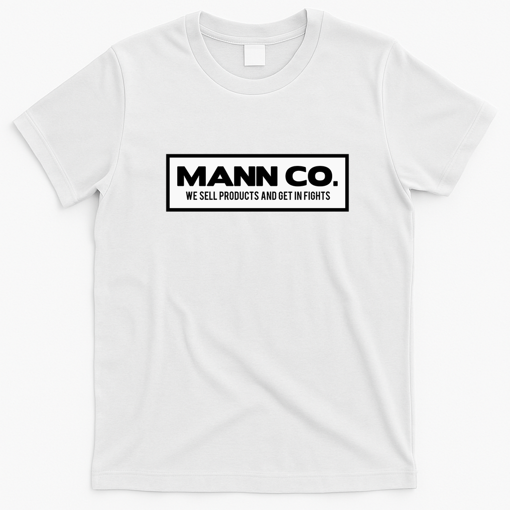MANN CO Deep Machine Retro Graphic Tee - White