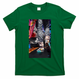 Marty McFly Retro Graphic Tee - Irish Green