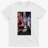 Marty McFly Retro Graphic Tee - White