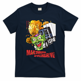 Maximum Overdrive Retro Graphic Tee - Navy Blue