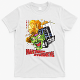 Maximum Overdrive Retro Graphic Tee - White