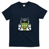 Maximum Power Vintage Graphic T-Shirt - Navy Blue